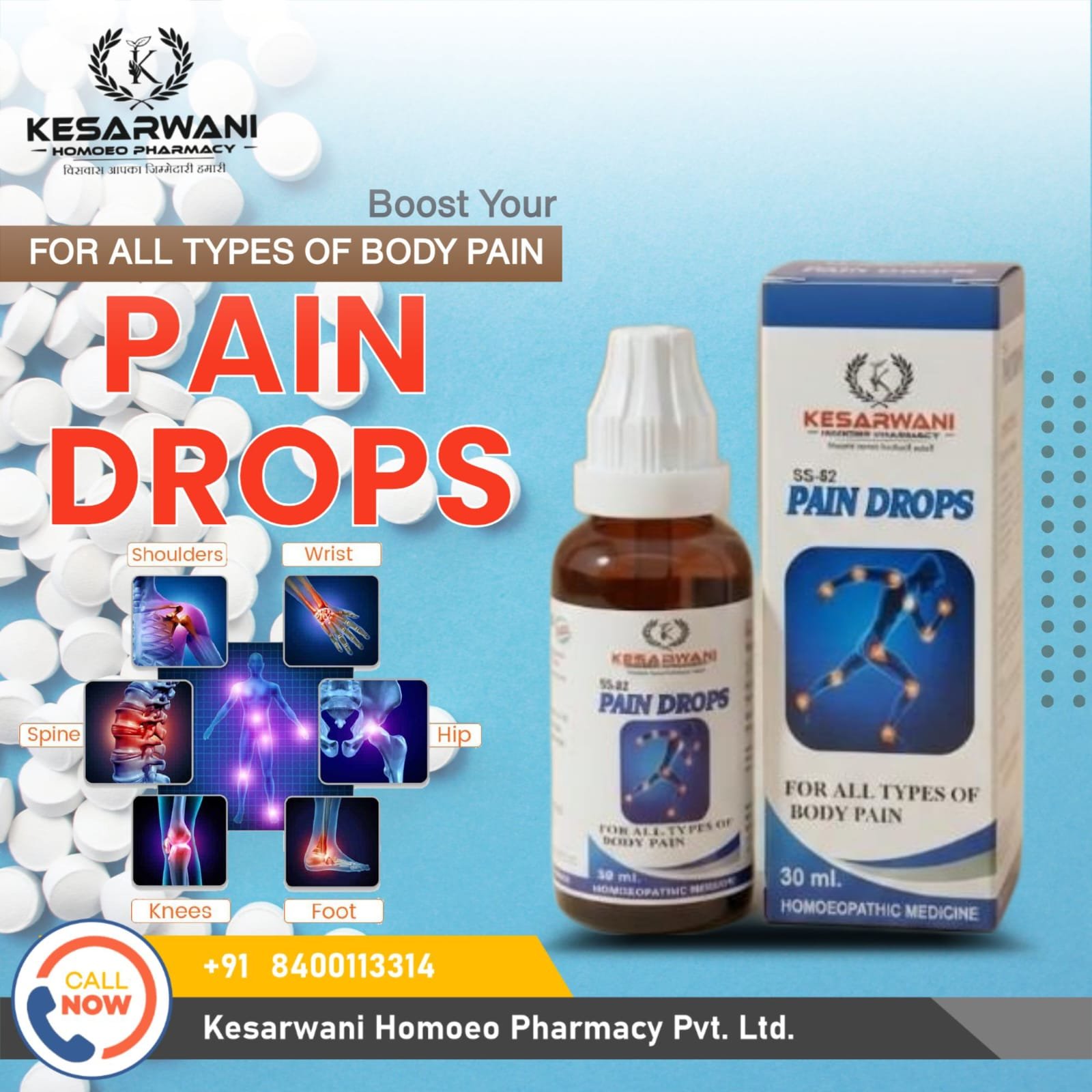 PAIN DROPS